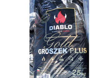 Ekogroszek Diablo Gold premium worki 25kg na sprzedaż  Rogowo