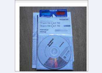 płyta cd,okulary 3d instrukcja do olympus, używany na sprzedaż  Olkusz