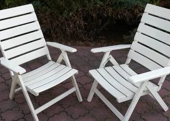 Leżaki drewniane regulowane leżak  krzesło ogrodowe fotel m, używany na sprzedaż  Garwolin