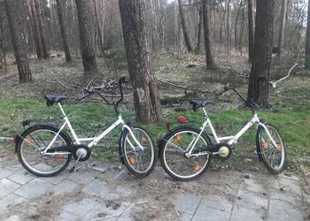 rowery składane dla parki super cena na sprzedaż  Strzegom