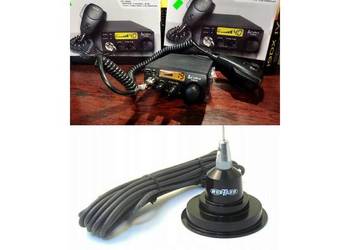 ZESTAW!! CB Radio Cobra 19 DX IV Antena Magnesowa Hustler IC na sprzedaż  Bielawa