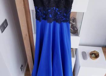 Piękna suknia w kolorze kobaltowym, używany na sprzedaż  Warszawa