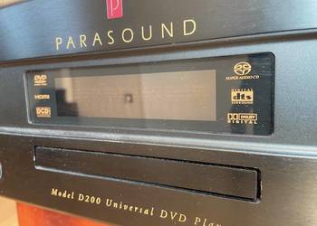 PARASOUND D-200 NEW CLASSIC Odtwarzacz wieloformatowy (cd, dvd, SACD) na sprzedaż  Witnica