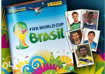 PANINI naklejki do albumu FIFA WORLD CUP BRASIL 2014 na sprzedaż  Pszów