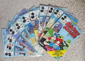 Mickey Mouse - zestaw 11 komiksów - lata 90te! na sprzedaż  Gdynia