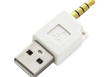 Adapter-ładowarka USB iPod SHUFFLE, używany na sprzedaż  Mielec