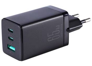 Szybka ładowarka sieciowa USB 2 x typ C USB-C QC 3.0 PD 65W na sprzedaż  Siemianowice Śląskie