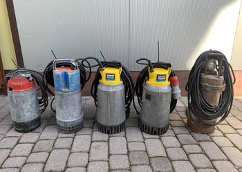 Pompa wody wydobywcza szlamowa zanurzeniowa Atlas Copco  tsurumi grindex na sprzedaż  Bieliny