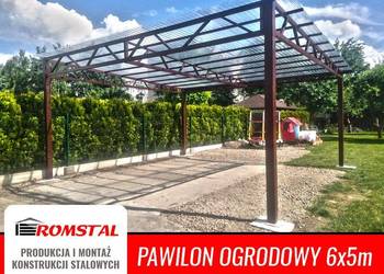 Otwarty Garaż - Zadaszenie - Wiata - Konstrukcja -Romstal A55v8, używany na sprzedaż  Milicz