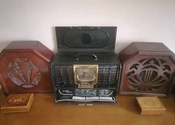 Stare Radio lampowe z lat 40 tych. Rezerwacja na sprzedaż  Kraków