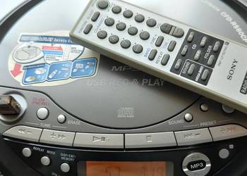 Używany, Radioodtwarzacz Sony CFD-RS60CP  Pilot na sprzedaż  Kielce