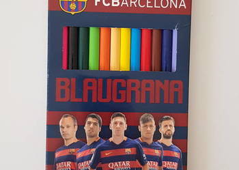 Nowe Kredki ołówkowe 12kol FC Barcelona Astra, używany na sprzedaż  Warszawa