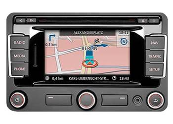 Używany, Mapy V12 2020/2021 VW RNS315 Skoda Amundsen+ Seat na sprzedaż  Kłodawa