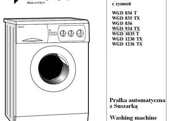 PRALKO-SUSZARKA AUTOMATYCZNA INDESIT -WŁOSKA!! na sprzedaż  Warszawa