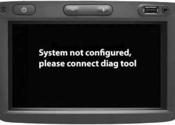 System not configured Dacia Renault Opel LG Media Nav V3 EVO MN3 na sprzedaż  Szczecinek