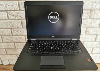 Laptop DELL E 5470, i5, ram 8, hdd500, 14&quot;, klawiatura podśw na sprzedaż  Ruda Śląska