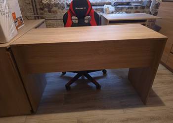 Używany, Biurko komputerowe Dąb Sonom 120x40x75 cm STAN IDEALNY OKAZJA! na sprzedaż  Będzin