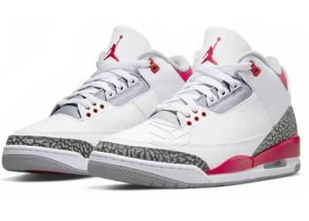 Nike AIR JORDAN 3 Fire Red / DN3707–160 na sprzedaż  Poznań