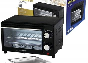 Nowy Mini Piekarnik Esperanza 900 Watt Czarny. POLECAM. na sprzedaż  Drezdenko