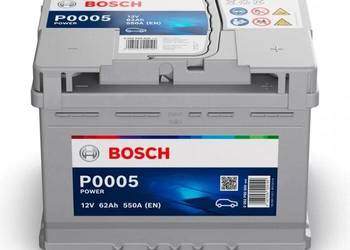 Akumulator 62Ah 550A  Bosch na sprzedaż  Rybnik