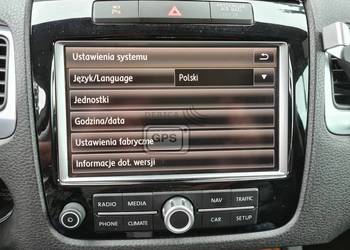 Polskie Menu Lektor Volkswagen Touareg 2 RNS 850 Mapa 2024 USA-EU na sprzedaż  Rzeszów