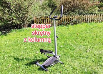 Stepper skrętny z kolumną i licznikiem w super stanie, RALEIGH Fitness na sprzedaż  Jasień