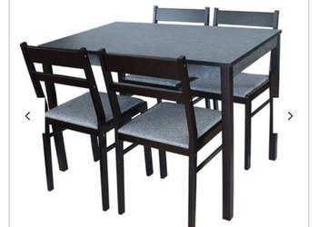 Zestaw mebli do kuchni albo salonu stół i krzesła drewno na sprzedaż  Rzeszów