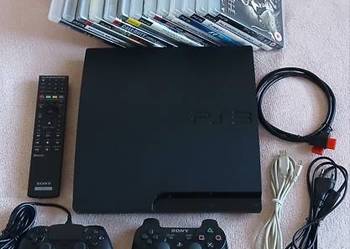 Konsola Sony PlayStation 3 Slim 150GB -BOGATY ZESTAW- na sprzedaż  Poznań