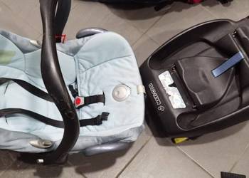 Używany, Baza Isofix / Pasy + fotelik - Maxi Cosi na sprzedaż  Pabianice