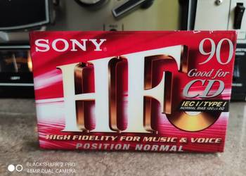kaseta Sony HF-90 na sprzedaż  Stargard