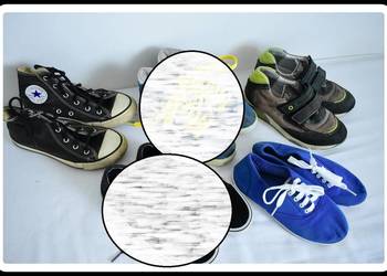 Zestaw butów chłopięcych rozmiar 32 - 33 Lasocki Converse, używany na sprzedaż  Płock
