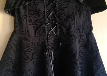 Komplet sukienka plus bolerko czarne XS-S mała czarna na sprzedaż  Piekary Śląskie