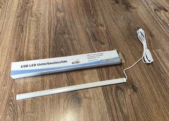 Lampka nocna Przenośna USB kinkiet do szafy Barek kuchenny pod szafką 40cm, używany na sprzedaż  Inczew