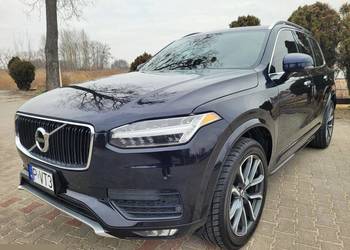 Volvo XC90 T6 AWD Momentum 7os 2.0 benz 310KM 2018r, używany na sprzedaż  Kleczew