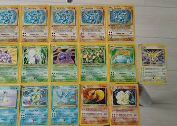 Karty Pokemon TCG 1st edition, Base set, Fossil, GC na sprzedaż  Gdynia