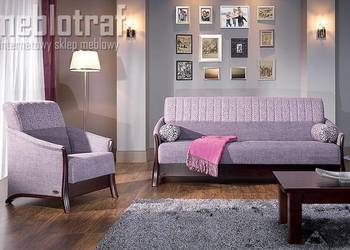 Używany, *Do małych salonów*wersalka OLIWIA L+2 fotele w promocji na sprzedaż  Warszawa
