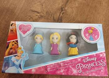 Disney Princess 3D Zestaw gumek do postaci 3SZT na sprzedaż  Warszawa