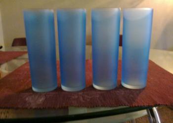 szklanki niebieskie na sprzedaż  Pruszków
