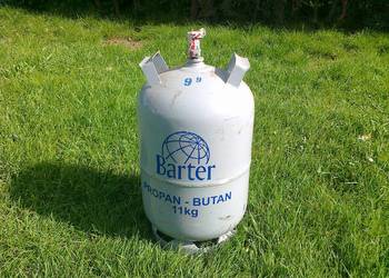 Butla gazowa 11 kg (PEŁNA) z aktualną legalizacją DUŻY WYBÓR, używany na sprzedaż  Somonino