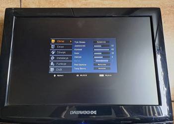 Telewizor LCD Daewoo 19, używany na sprzedaż  Katowice