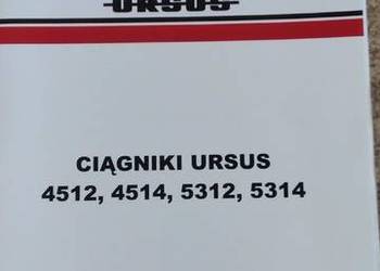 Instrukcja obsługi Ursus 4512,4514,5312,5314 oryginał 2003 na sprzedaż  Lublin