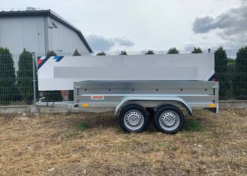 Używany, Przyczepka tandem NeptuN 263x129 750 DMC na sprzedaż  Piła