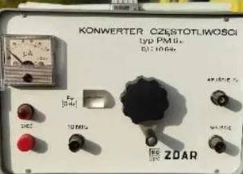 KONWERTER, konwertery częstotliwości ZADAR PM6 0,1-1,0 GHz na sprzedaż  Kołobrzeg