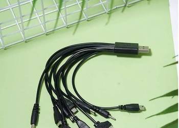 Używany, Wielofunkcyjny kabel USB 10 w 1 do Nokia LG Samsung Sony Ipod Motorola na sprzedaż  Kraków
