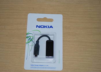 Używany, Nowy oryginalny adapter Nokia przejściówka E52 Ca-146c na sprzedaż  Radom