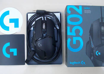 Mysz gamingowa Logitech G502 HERO, używany na sprzedaż  Malanów