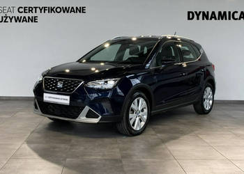 Seat Arona Xperience 1.0TSI 110KM M6 2022 r., salon PL, f-a VAT, gwar. fab… na sprzedaż  Myślenice