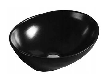 Umywalka nablatowa ceramiczna 40x34 BLACK CZARNA Nowa na sprzedaż  Choroszcz