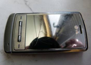 Telefon LG KE970 uszkodzony ekran brak baterii, używany na sprzedaż  Zamość