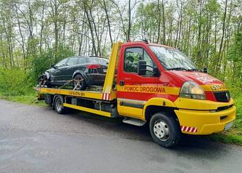 Holowanie Pomoc drogowa Autolaweta Transport Maszyn, używany na sprzedaż  Brzeziny